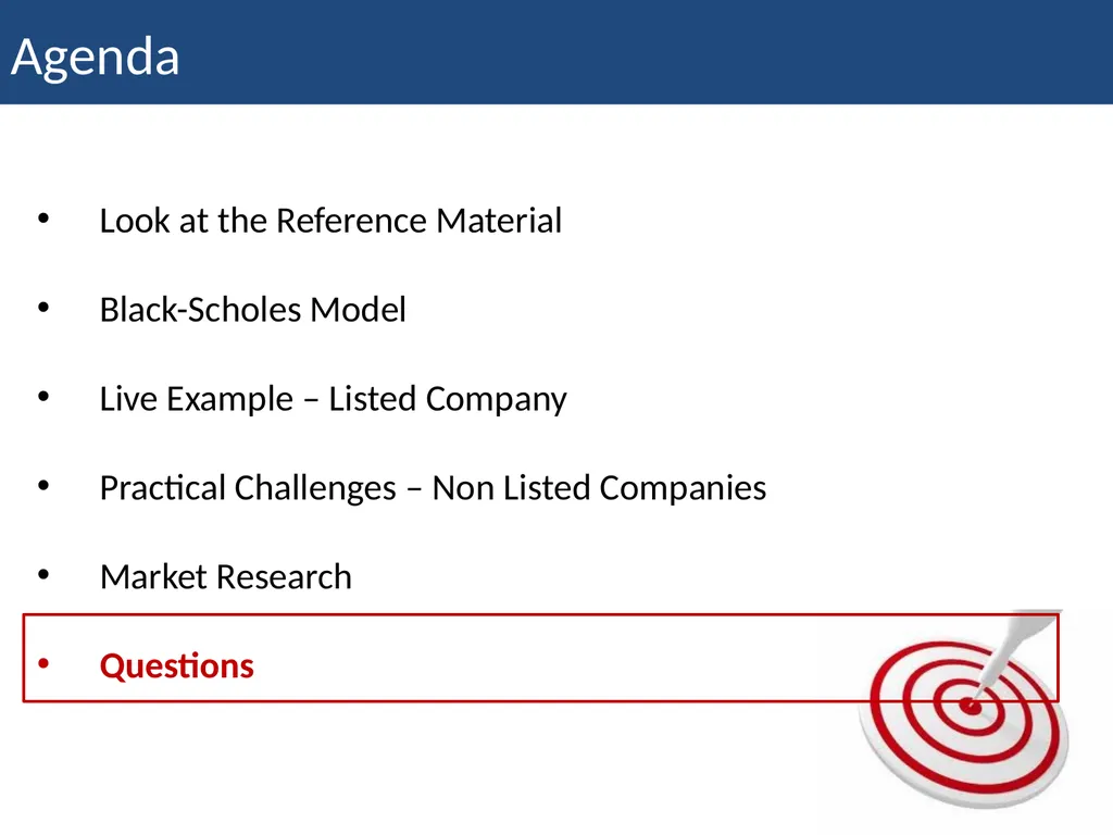 Employee Stock Option Plan Presenter: Khushwant - slide 69 of 71