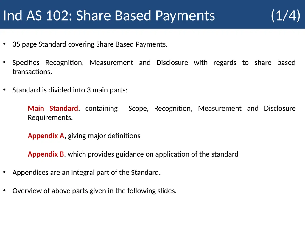 Employee Stock Option Plan Presenter: Khushwant - slide 4 of 71