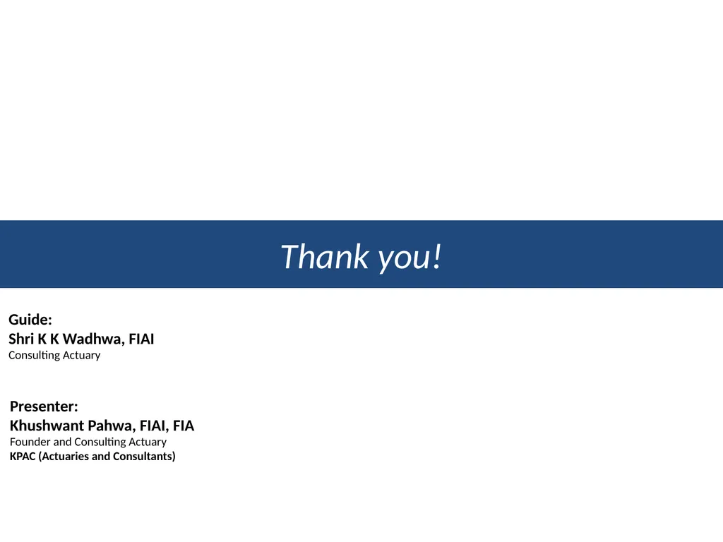 Employee Stock Option Plan Presenter: Khushwant - slide 71 of 71