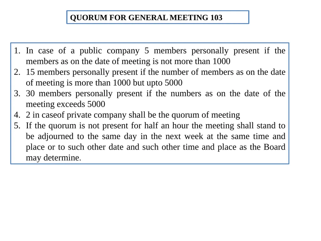 CORPORATE MEETING SECTION : 2B SEMESTER 2 (H&G) - slide 18 of 22