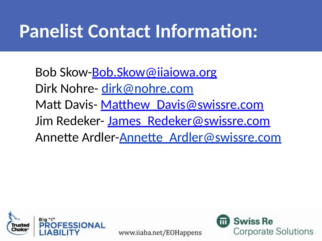 Administrative Details Attendees are in listen - slide 33 of 34
