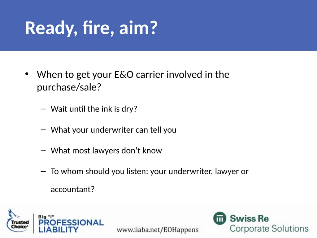 Administrative Details Attendees are in listen - slide 23 of 34