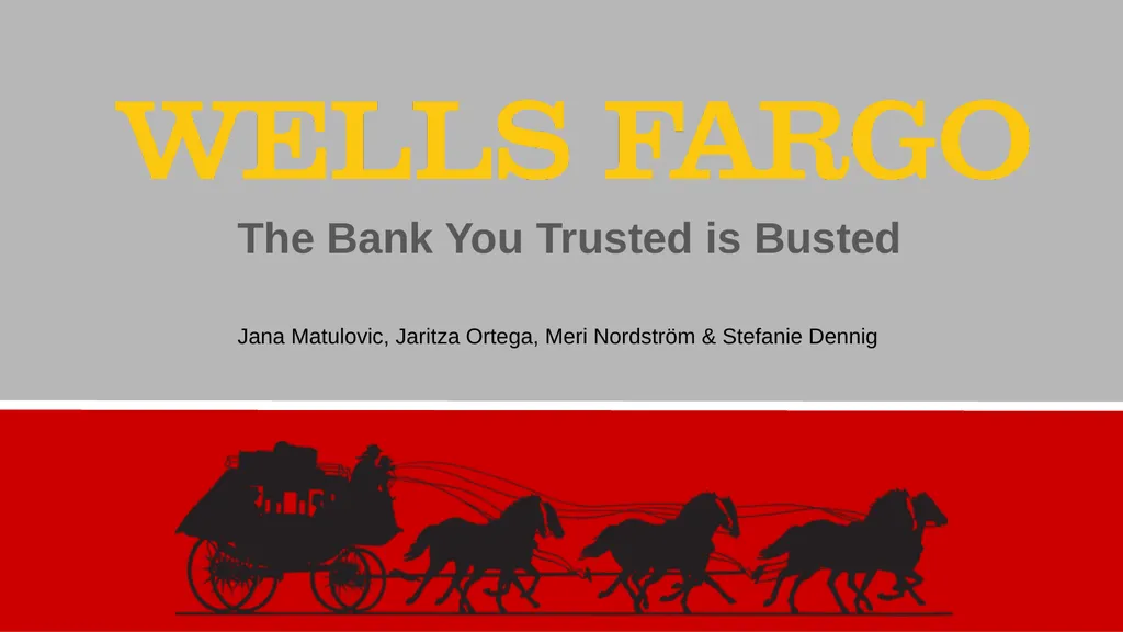 The Bank You Trusted is Busted Jana Matulovic,