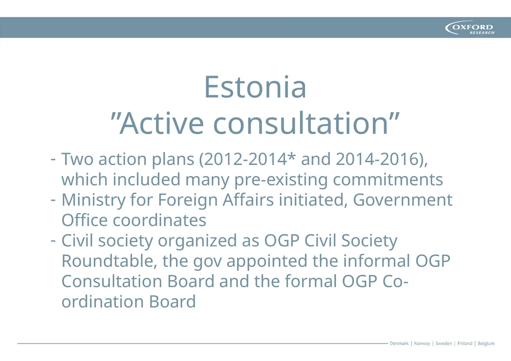 Open Governance in the Nordics and the Baltics - slide 12 of 16