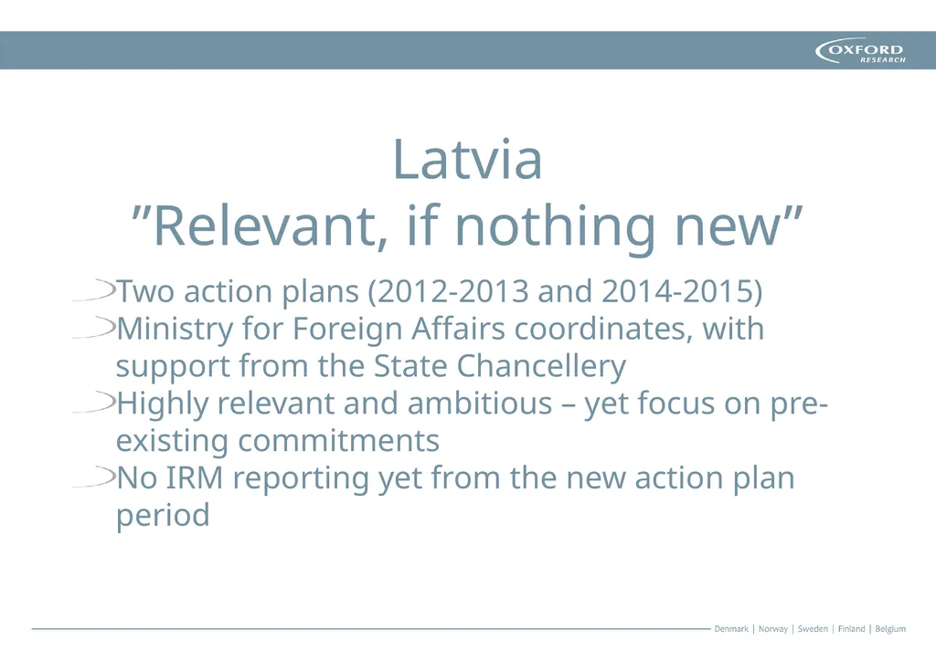 Open Governance in the Nordics and the Baltics - slide 13 of 16