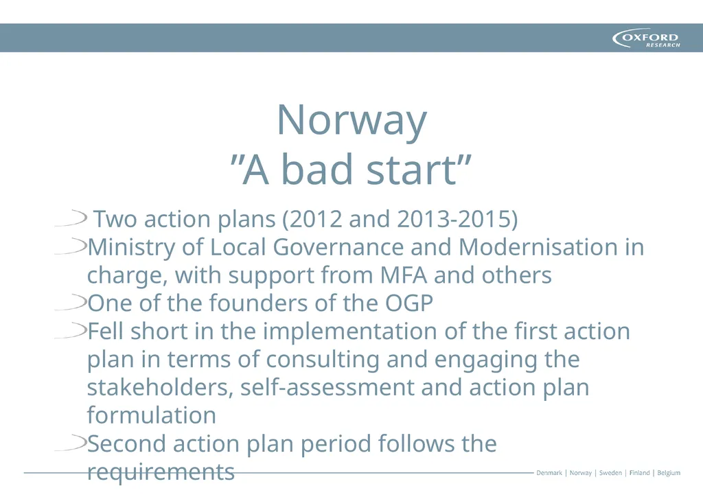 Open Governance in the Nordics and the Baltics - slide 9 of 16