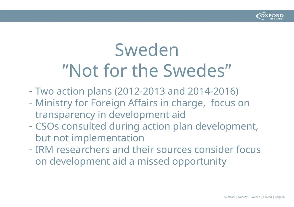 Open Governance in the Nordics and the Baltics - slide 10 of 16