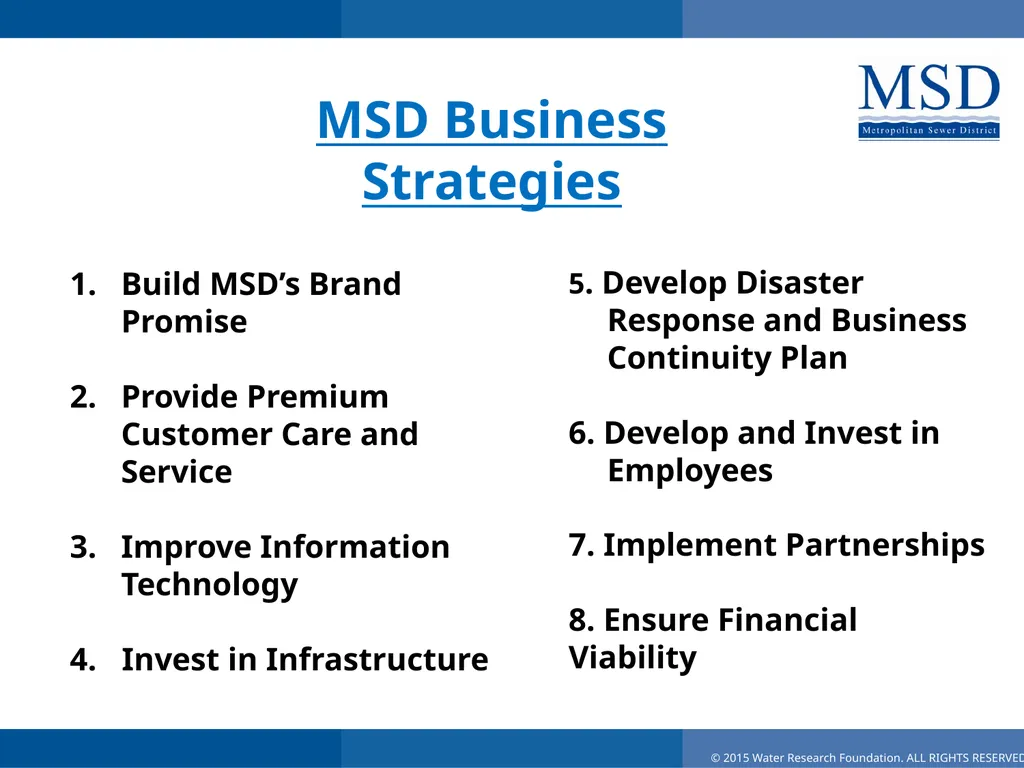 Effective Utility Management Louisville MSD - slide 7 of 22
