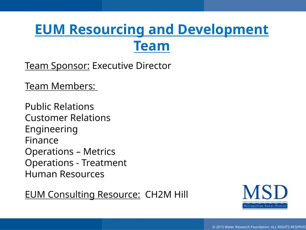 Effective Utility Management Louisville MSD - slide 10 of 22
