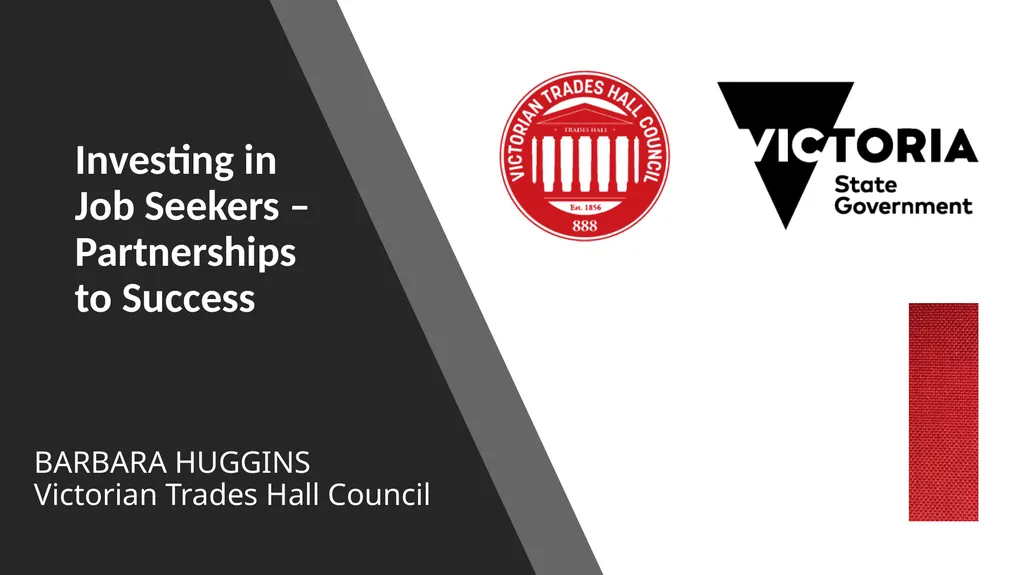 BARBARA HUGGINS Victorian Trades Hall Council