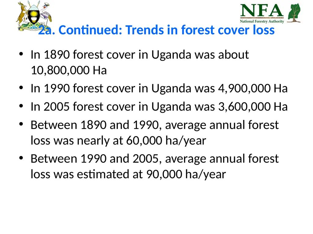 Uganda REDD-Plus Readiness Preparation Proposal - slide 18 of 35