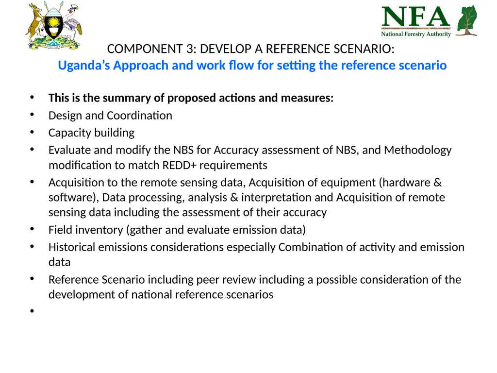 Uganda REDD-Plus Readiness Preparation Proposal - slide 30 of 35