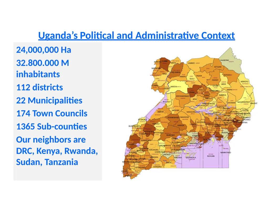 Uganda REDD-Plus Readiness Preparation Proposal - slide 6 of 35