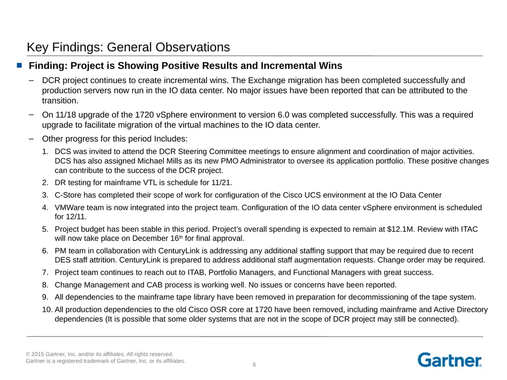 Kirk Kirkpatrick Managing Partner Gartner - slide 6 of 17