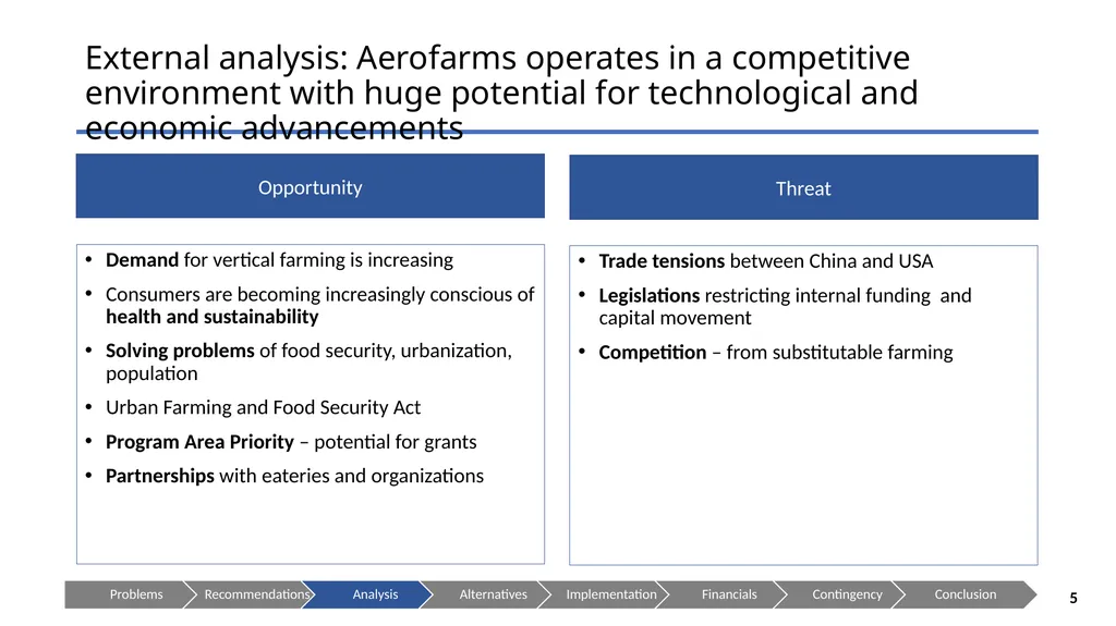 AeroFarms LLC - Cultivating a Brighter Future - slide 5 of 28