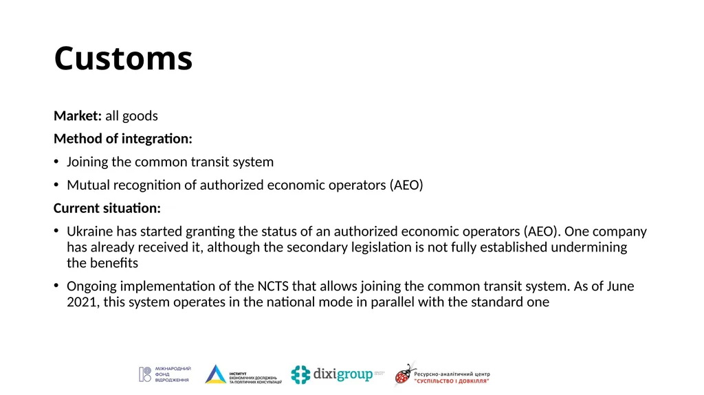 INTEGRATION WITHIN ASSOCIATION: DYNAMICS OF THE - slide 6 of 17