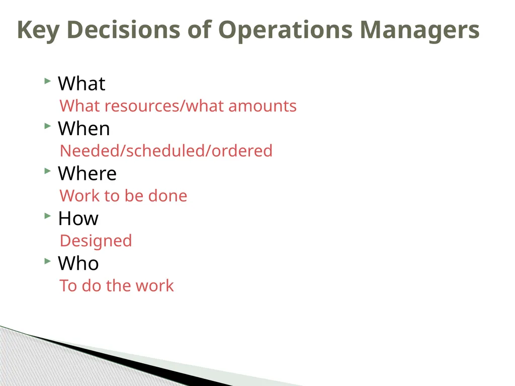 Introduction to Operations Management MBA 570 - slide 47 of 53