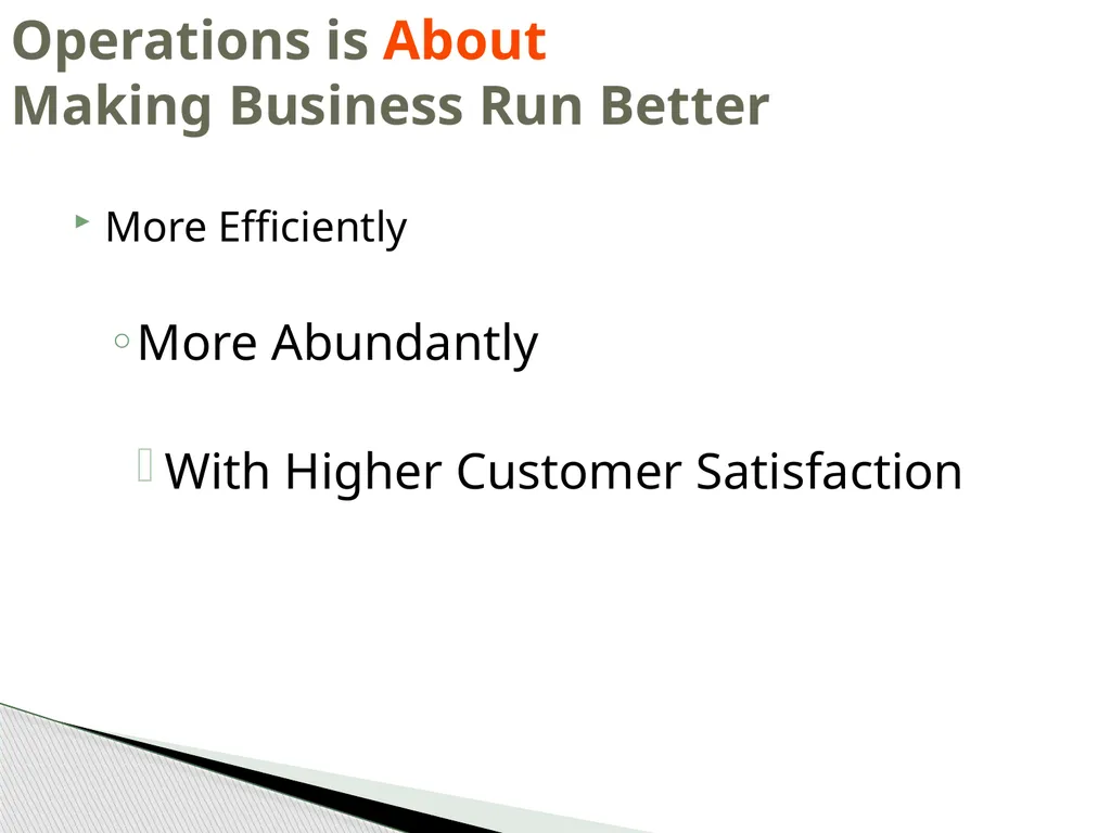 Introduction to Operations Management MBA 570 - slide 34 of 53