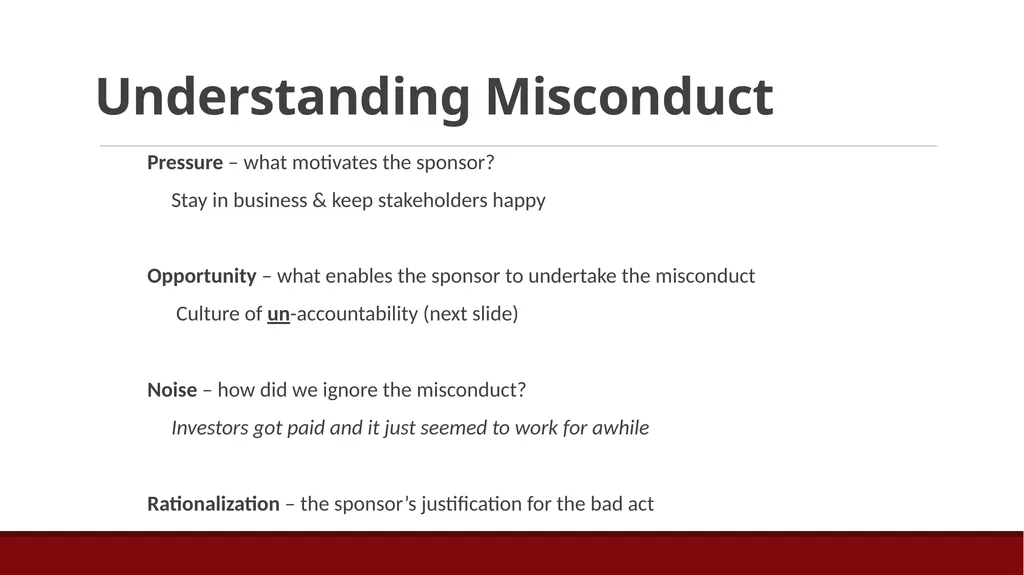 MICK Law Due Diligence: Current Developments, - slide 20 of 22