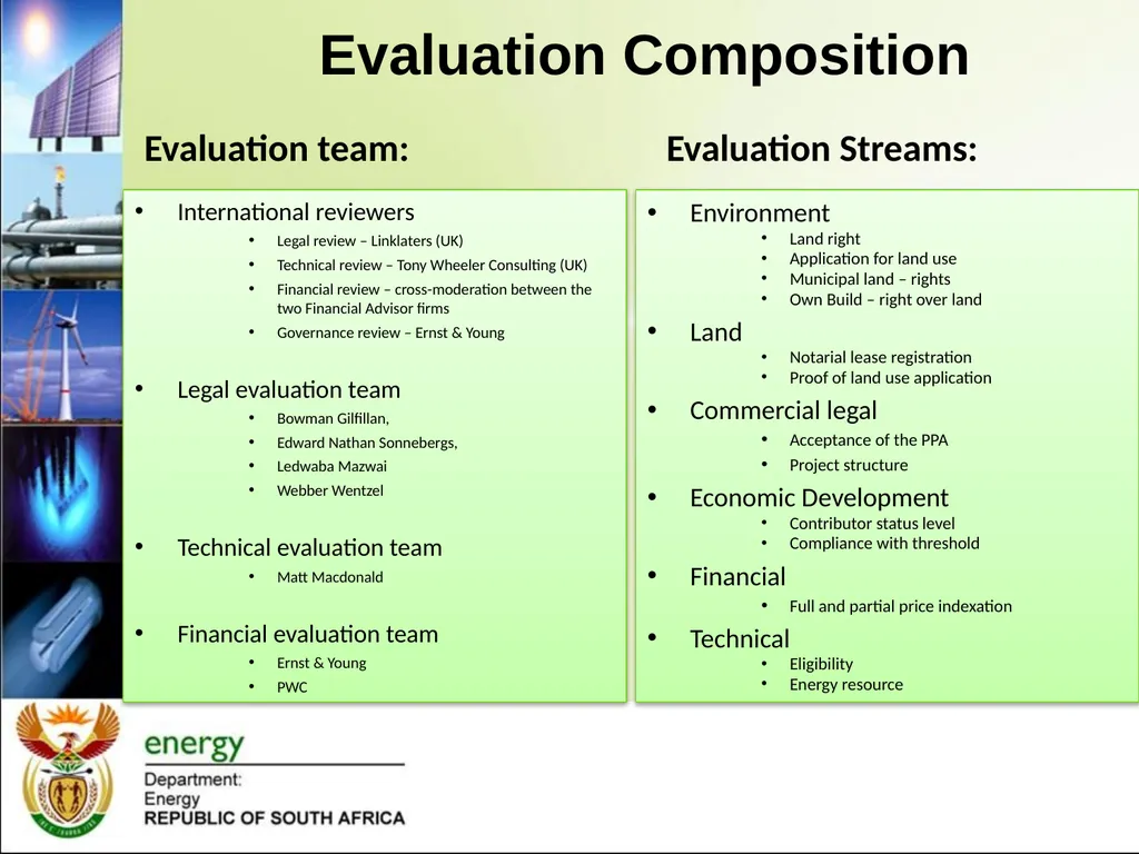 Renewable Energy IPP Procurement Programme: - slide 8 of 15