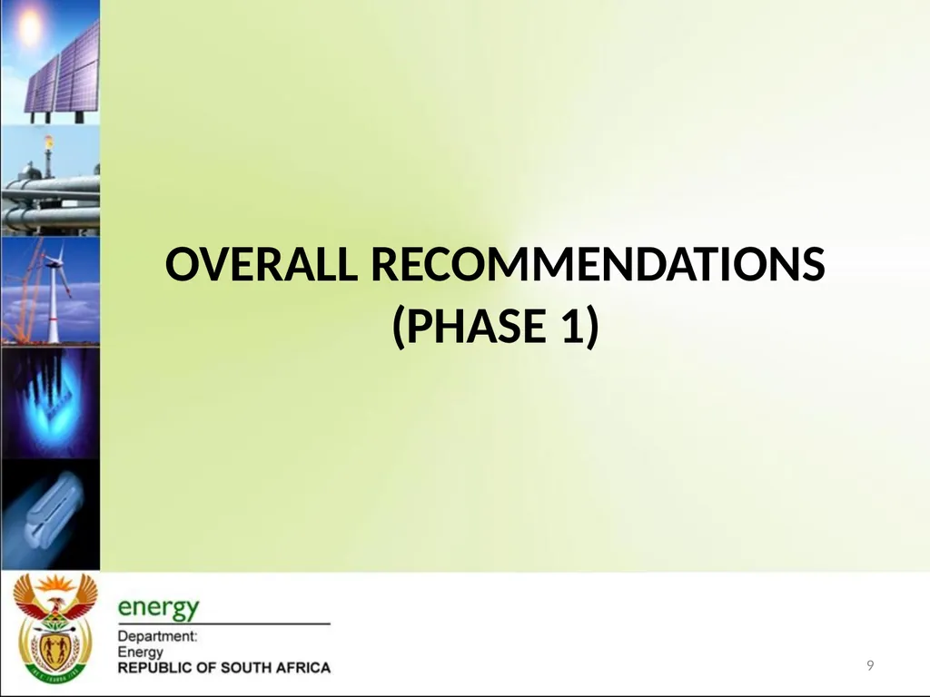 Renewable Energy IPP Procurement Programme: - slide 9 of 15