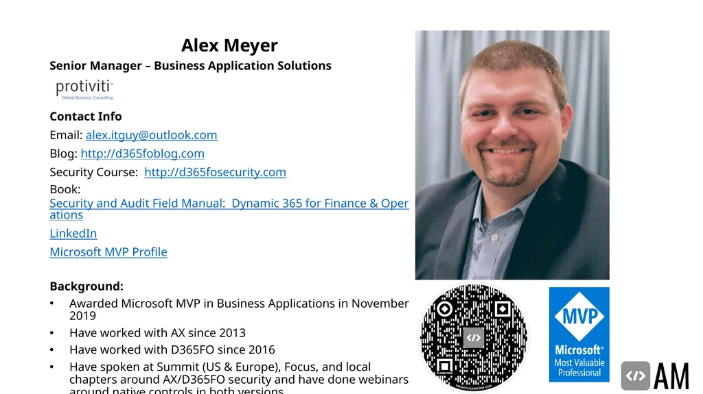 D365FO Security & Licensing Overview Denver, - slide 2 of 45