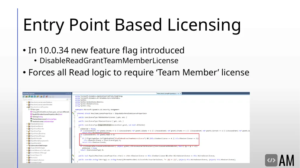 D365FO Security & Licensing Overview Denver, - slide 31 of 45