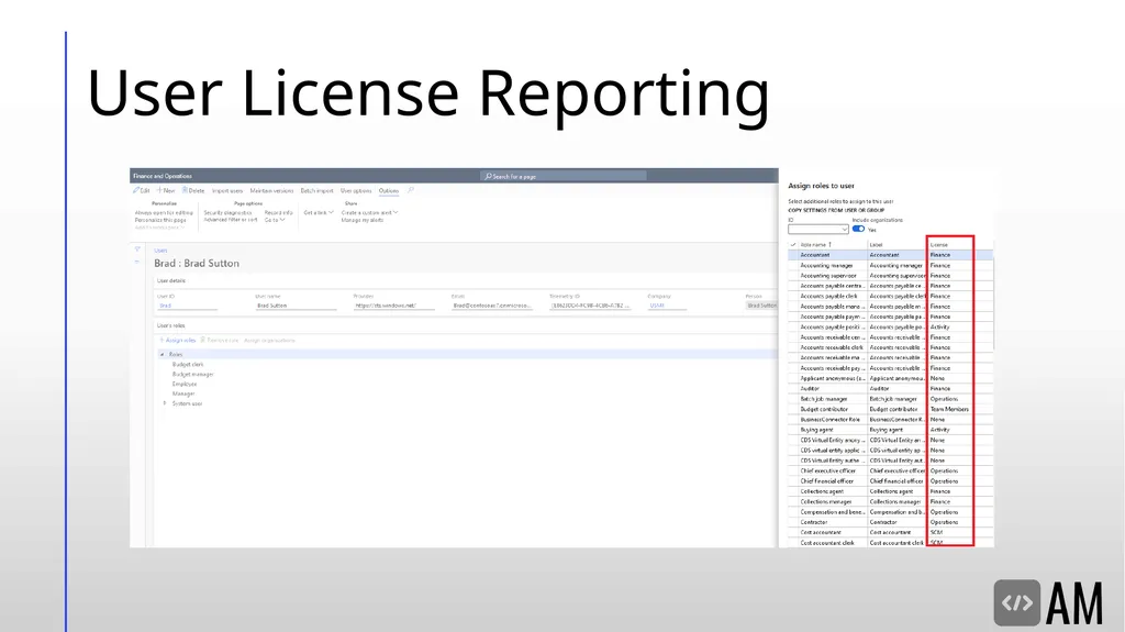 D365FO Security & Licensing Overview Denver, - slide 37 of 45
