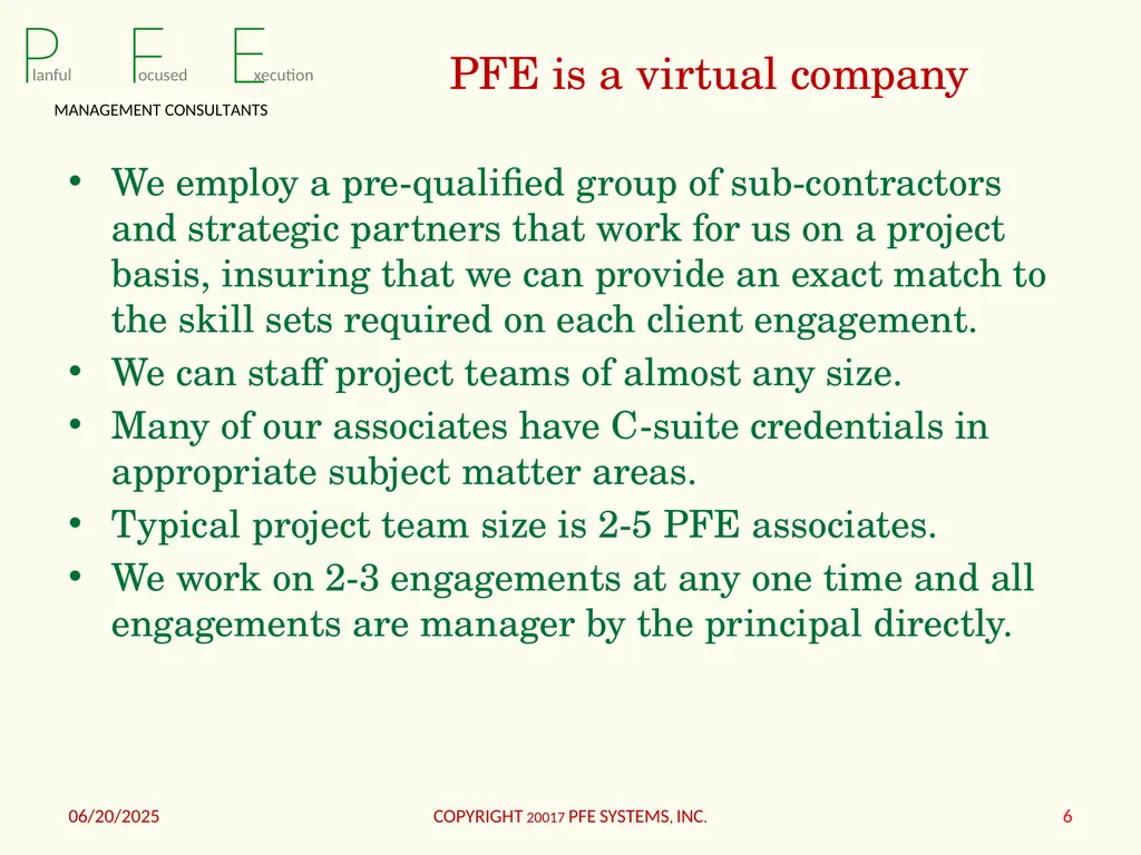 Dedicated to Successful Business Re-Engineering - slide 6 of 15