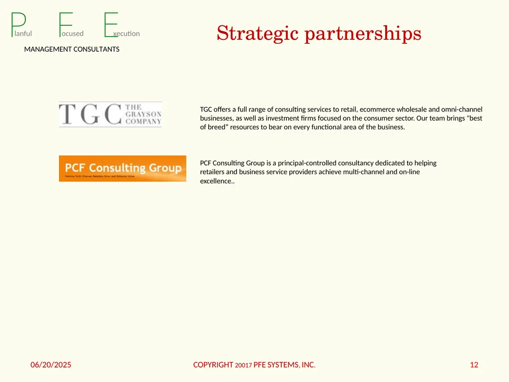 Dedicated to Successful Business Re-Engineering - slide 12 of 15