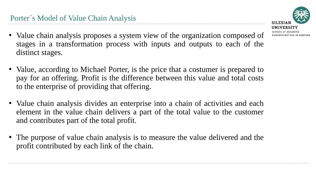 Analytical Methods of Business Environment - slide 5 of 27