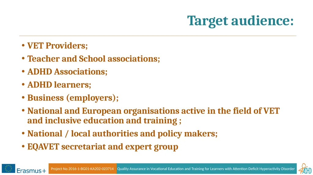 Aims, Objectives, Tasks, Expected Results - slide 5 of 9