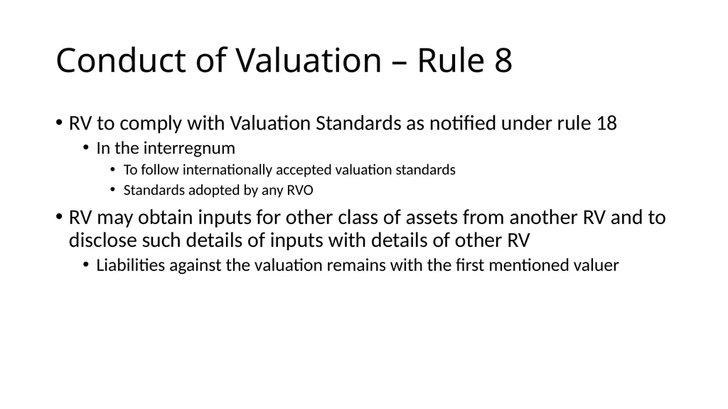 International Business Valuers Association Valuers - slide 48 of 60