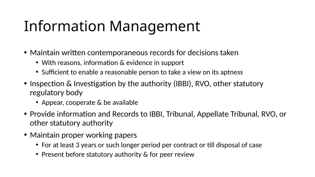 International Business Valuers Association Valuers - slide 44 of 60