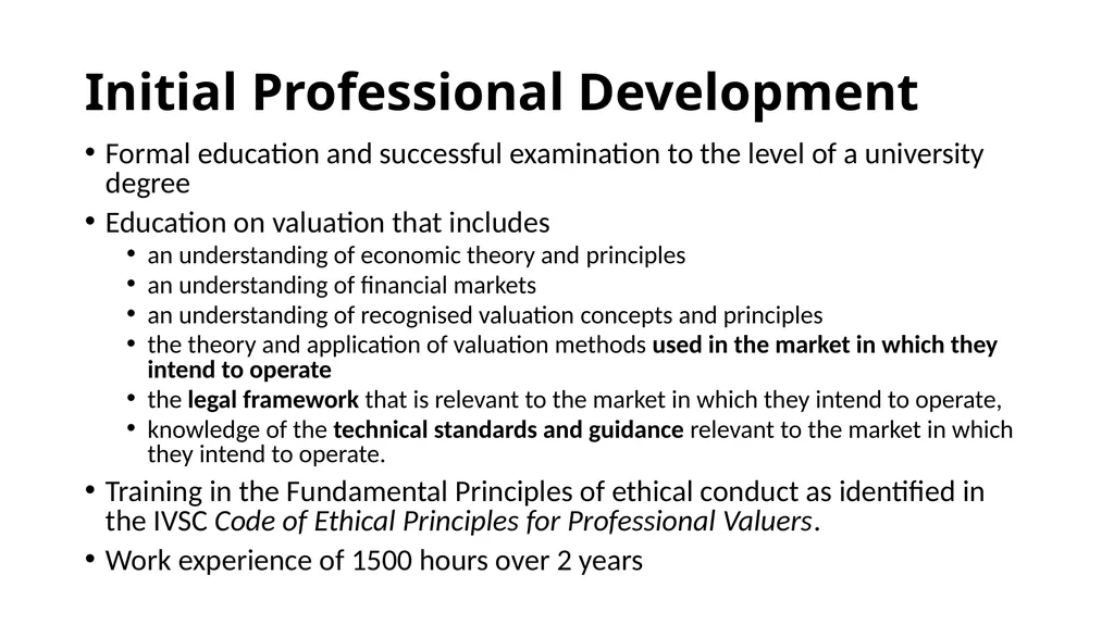 International Business Valuers Association Valuers - slide 16 of 60