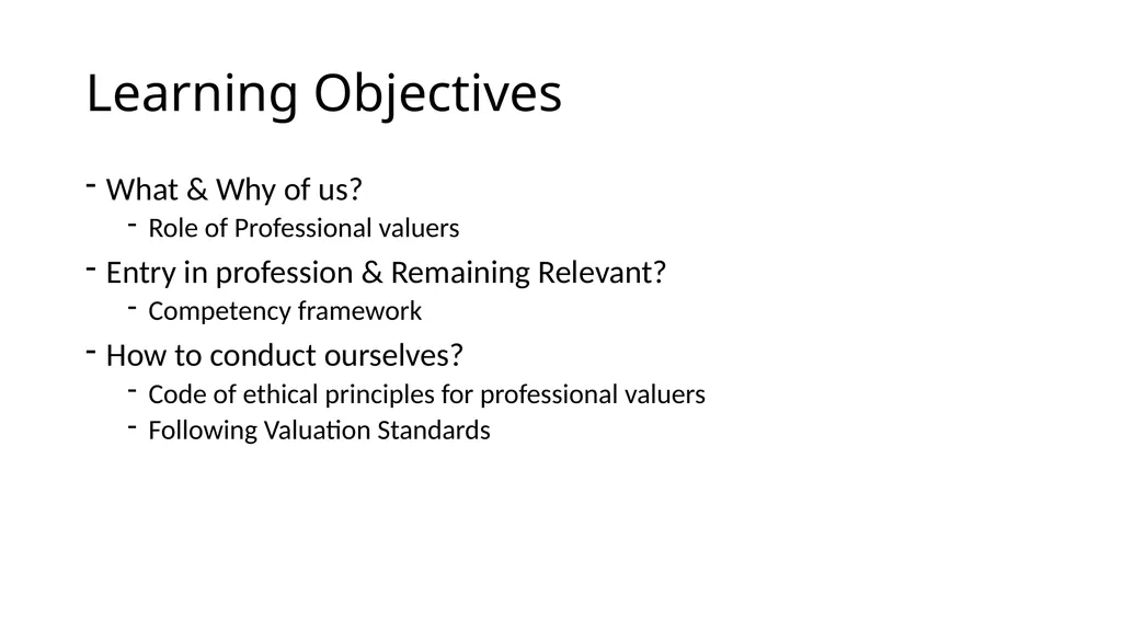 International Business Valuers Association Valuers - slide 2 of 60