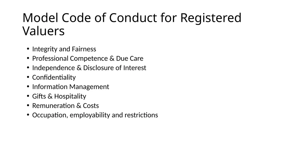 International Business Valuers Association Valuers - slide 39 of 60