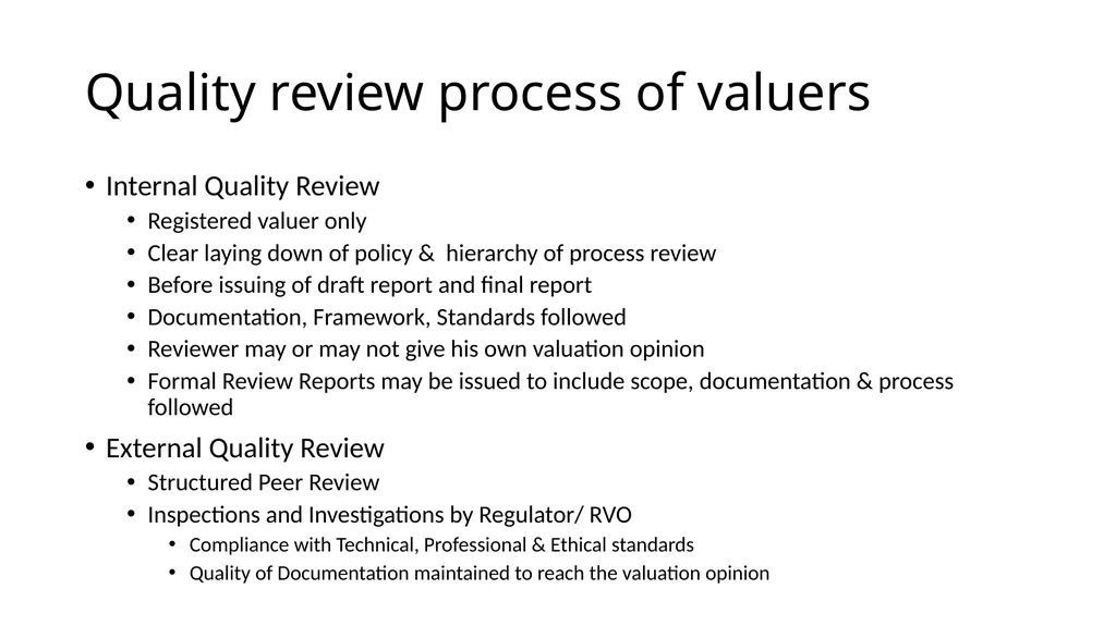 International Business Valuers Association Valuers - slide 53 of 60