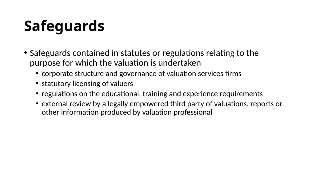 International Business Valuers Association Valuers - slide 29 of 60