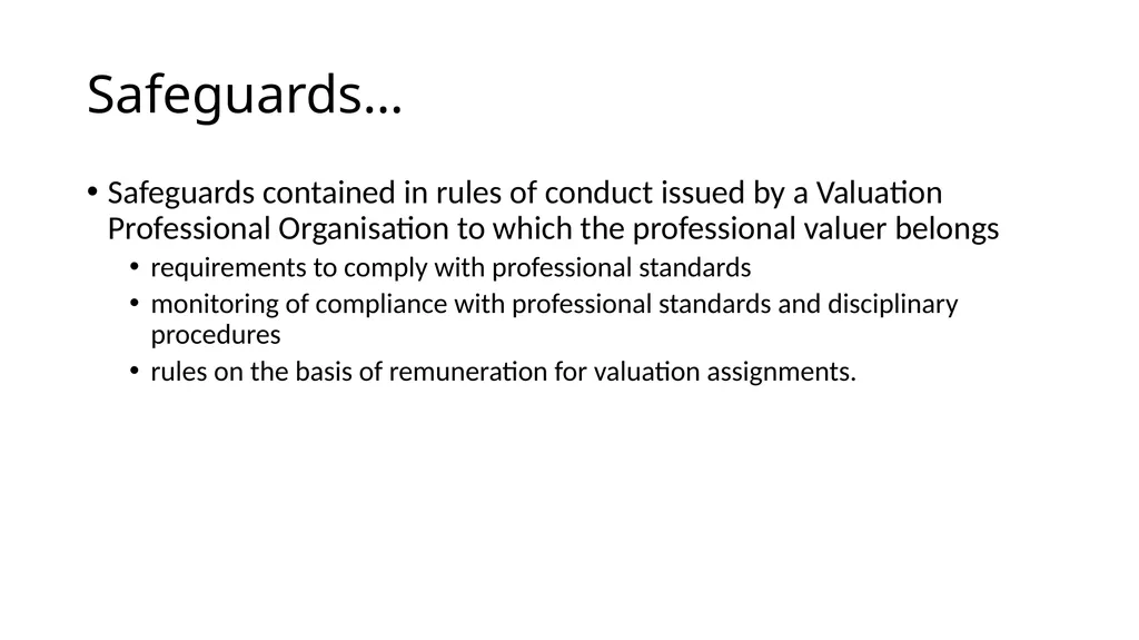 International Business Valuers Association Valuers - slide 30 of 60
