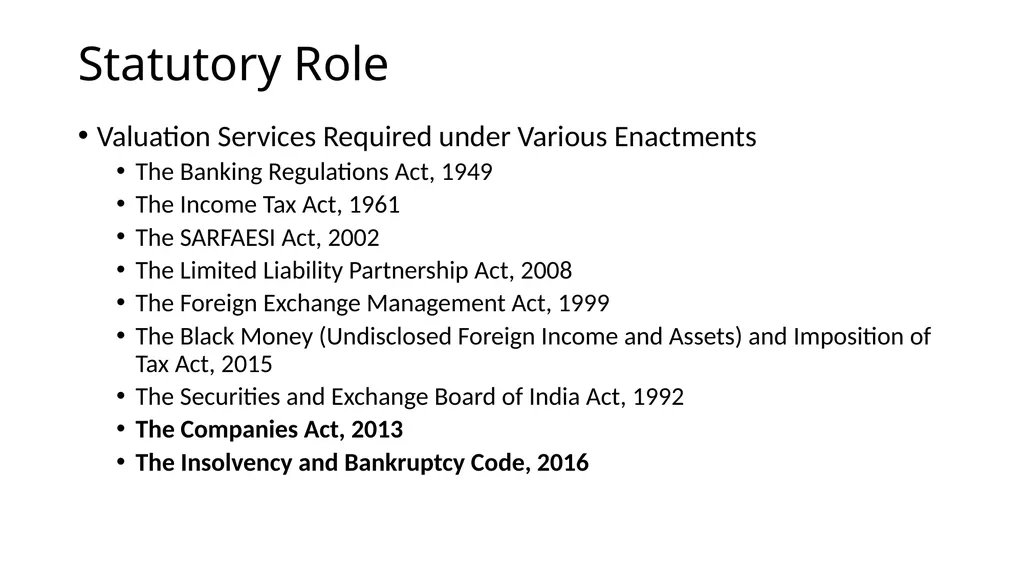 International Business Valuers Association Valuers - slide 8 of 60