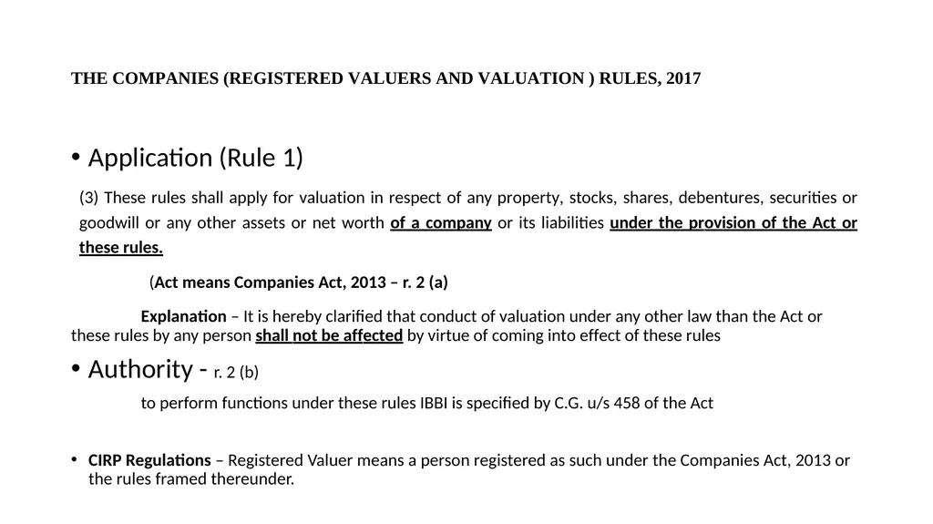 International Business Valuers Association Valuers - slide 13 of 60