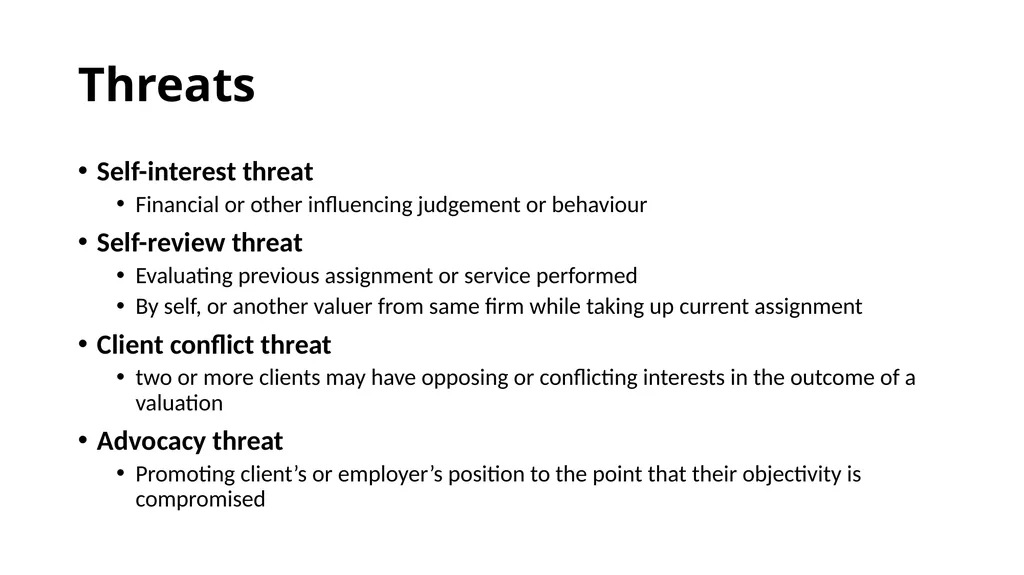 International Business Valuers Association Valuers - slide 27 of 60
