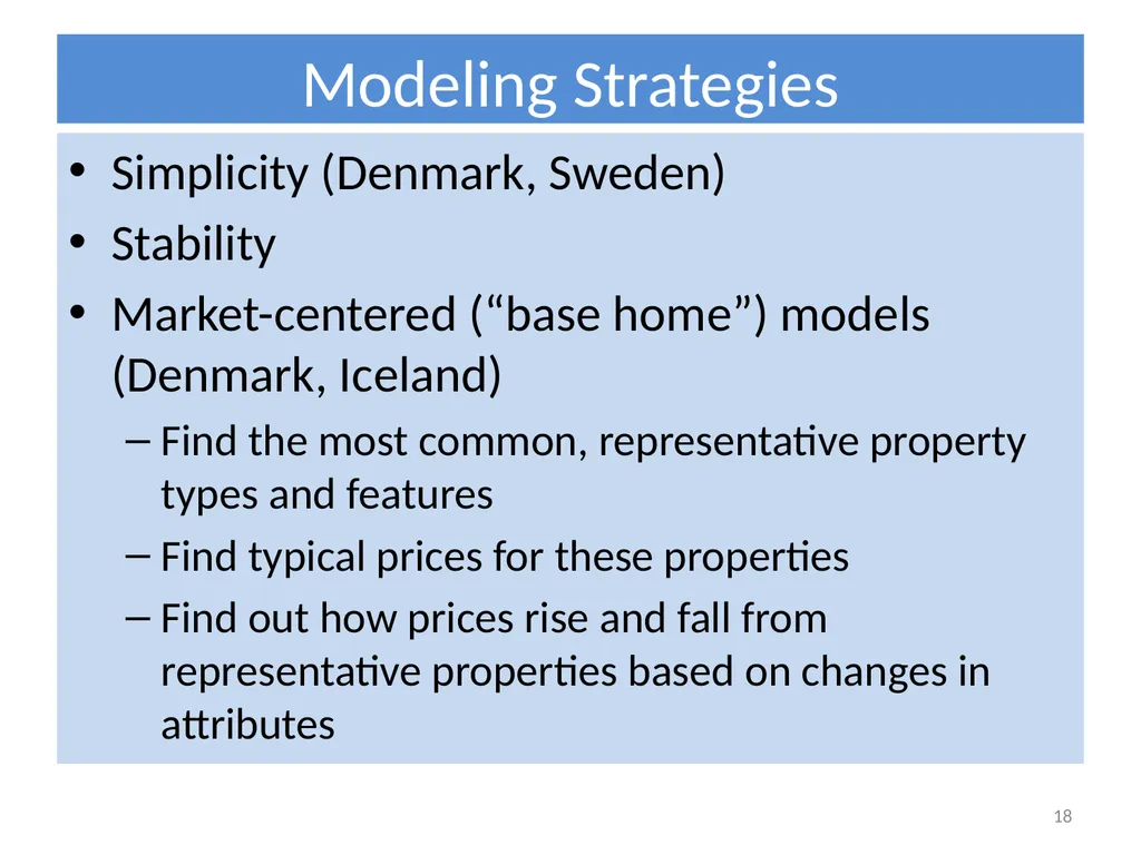 International Experience with Organizing Property - slide 18 of 24