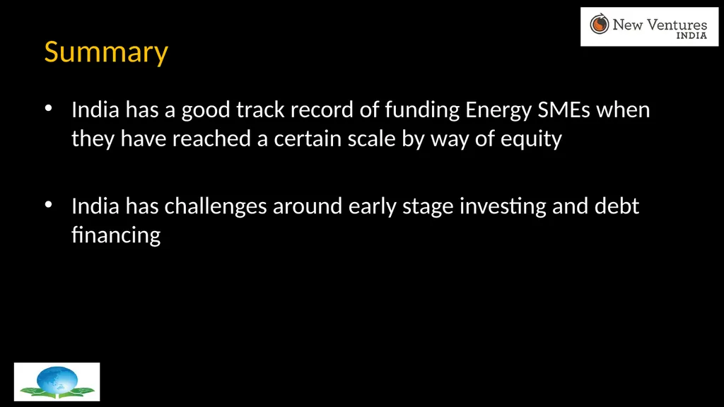 Energy SME Financing: Challenges & Innovative - slide 2 of 12