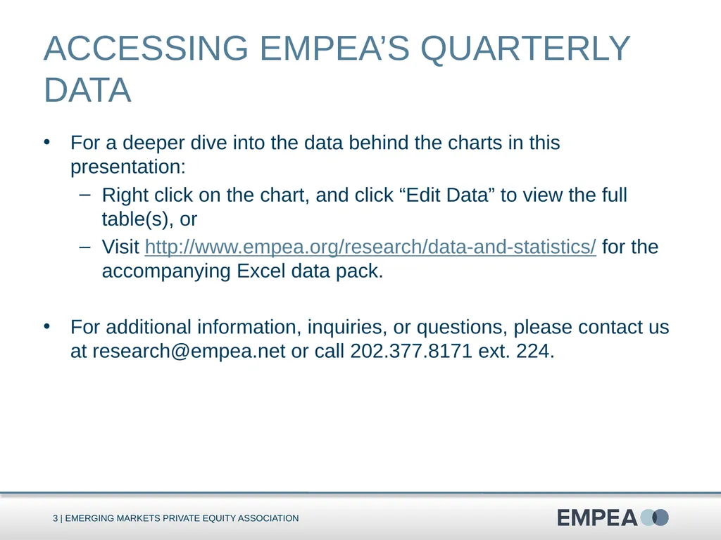 Industry Statistics Q1 2014 Emerging Markets - slide 3 of 47