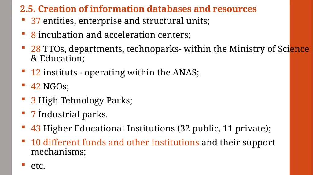 “The Center for Commercialisation and Transfer of - slide 8 of 20