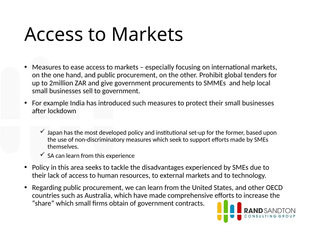 Planning for the Future of Small Businesses in - slide 32 of 33
