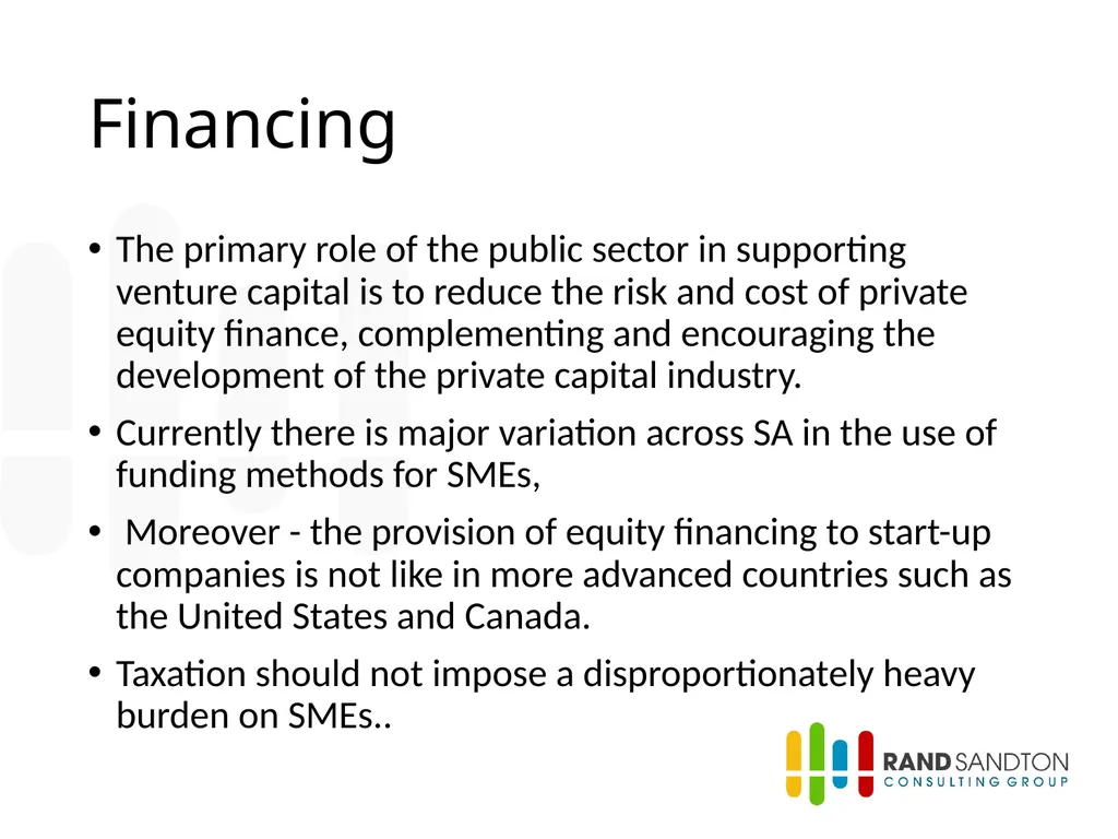Planning for the Future of Small Businesses in - slide 28 of 33