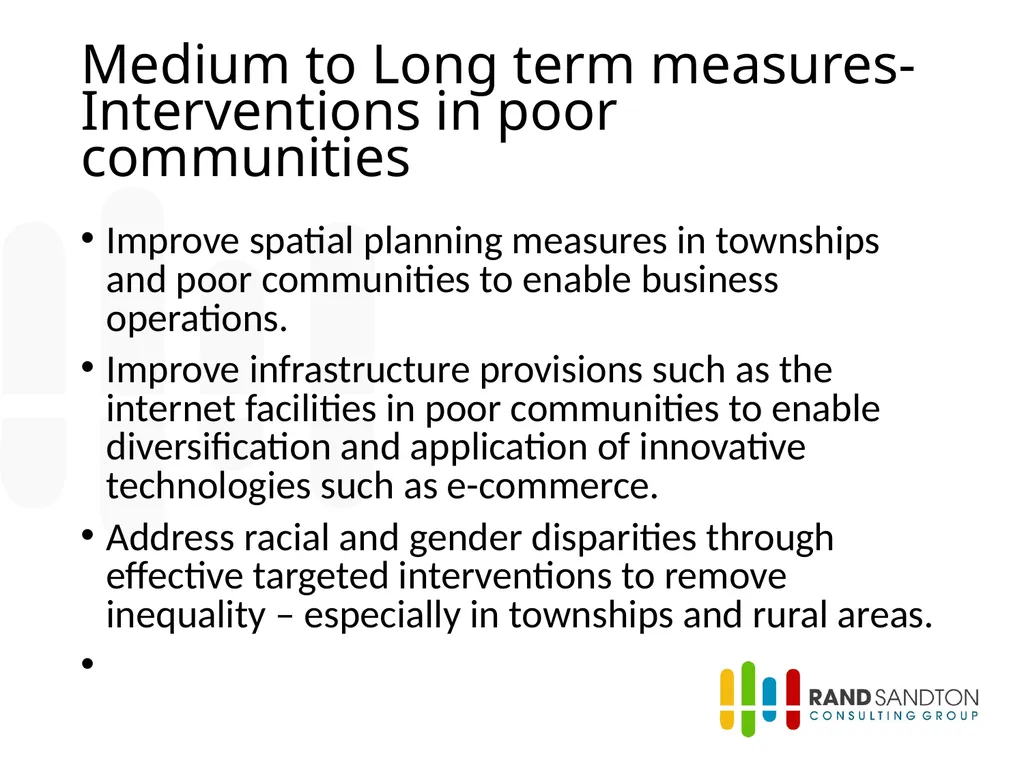Planning for the Future of Small Businesses in - slide 22 of 33